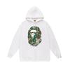 Mens Womens Streetwear Hoodie With Japanese Style Bape Print Loose Fit Cotton Pullover Winter