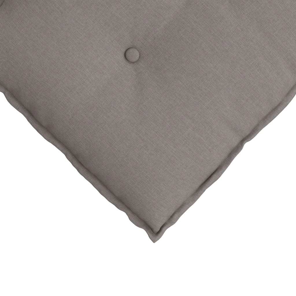 Back Cushion Taupe 160 x 19 x 50 cm Fabric