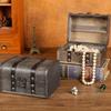 Vintage Storage Box Vintage Wooden Storage Box Antique Style Jewelry Organizer Jewerly Box Trinket Box Decorative Box