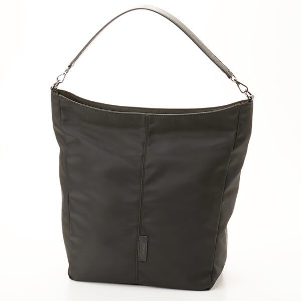 Shoulder Twill Curved Size Beige [Isaac] Bag, Nylon, Shoulder, M, (26)