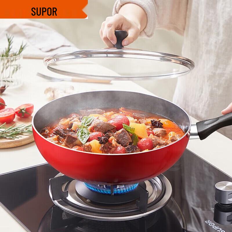 Supor 28cm Non-Stick Frying Wok