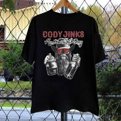 New Cody Jinks Must Be The Whiskey Christmas Gift Unisex S-5XL Shirt BS253