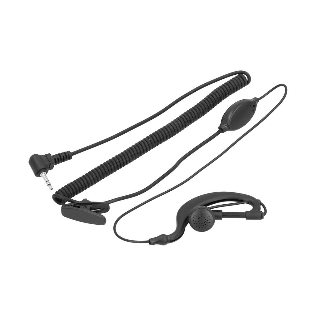 1 Pin Walkie Talkie Earpiece GShape ClipEar Headset for T6200C T5428 2 Way Radio