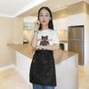 Nordic Style Sleeveless Denim Kitchen and Work Apron with Customizable LOGO