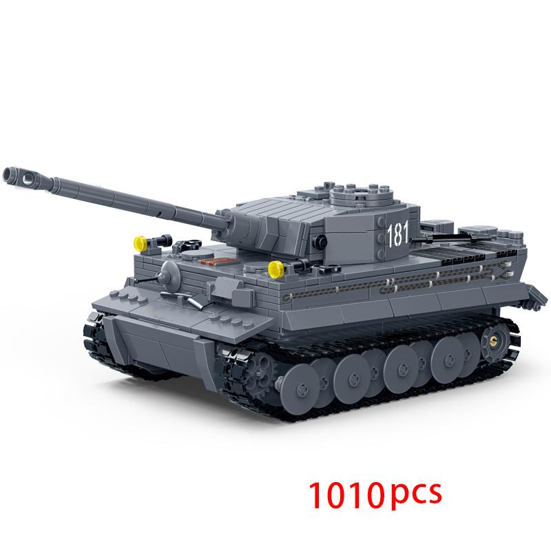 Tankové sady 2023 nové vojenské vozidlo stavebnice stavebnice ww2 německo usa T34 světová válka 2 1 i ii obrněný tank