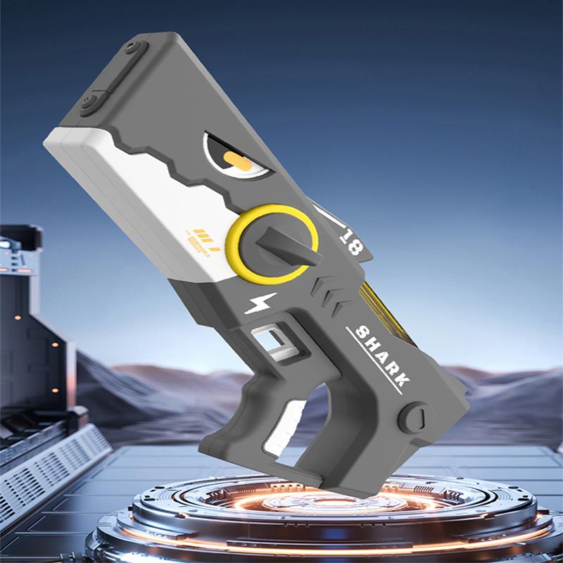 Shark Large Capacity Electric Water Gun Toy Continuous Firing Water gun Automatic Water Absorption Watergun Summer Pool Toy