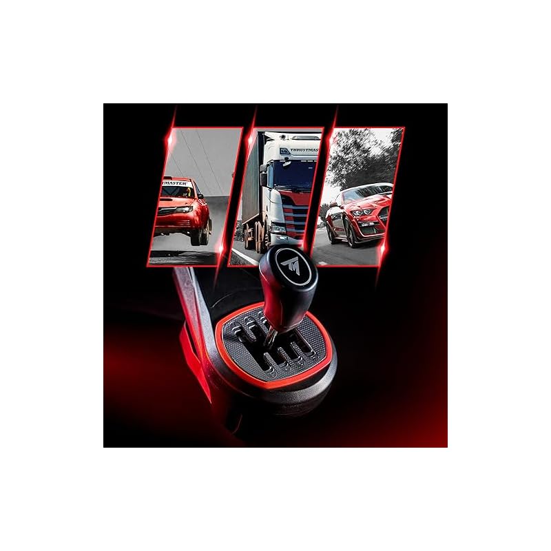 [Domestic Genuine Product] Thrustmaster TH8S Shifter - High-precision H-pattern shifter compatible with PC, PS4, PS5, PS5 Pro, Xbox One, and Xbox