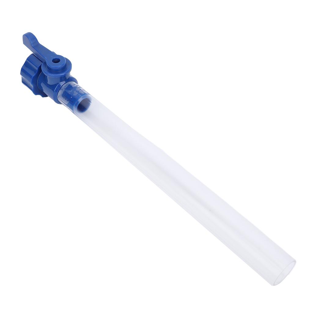 RV Water Tank Filler with Shutoff Valve Fast Efficient Water Fill Adapter for RVs Garden Irrigation Car Washes Blue