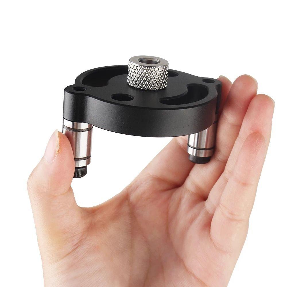 Vertical Positioning Vertical Doweling Jig Kit 3-10mm Woodworking Hole Puncher  Woodworking Tools