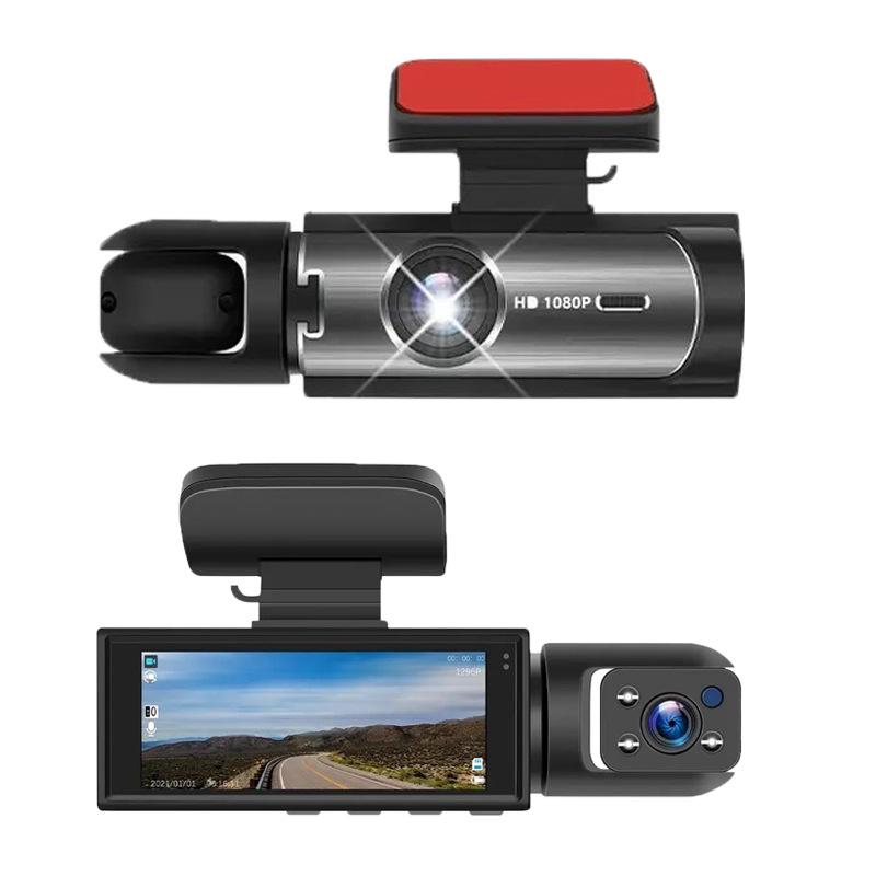 Dual Lens HD Dash Cam with Night Vision & 3M Car Recorder