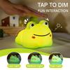 Frog Night Light USB Rechargeable Silicone Bedside Lamp With Touch Control For Kids Room And Home Decor Perfect Gift