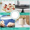 14 Inch Rotating Metal Turntables Dining Table Bearing Heavy Duty Round Dining Table Smooth Swivel Plate for Dining Table