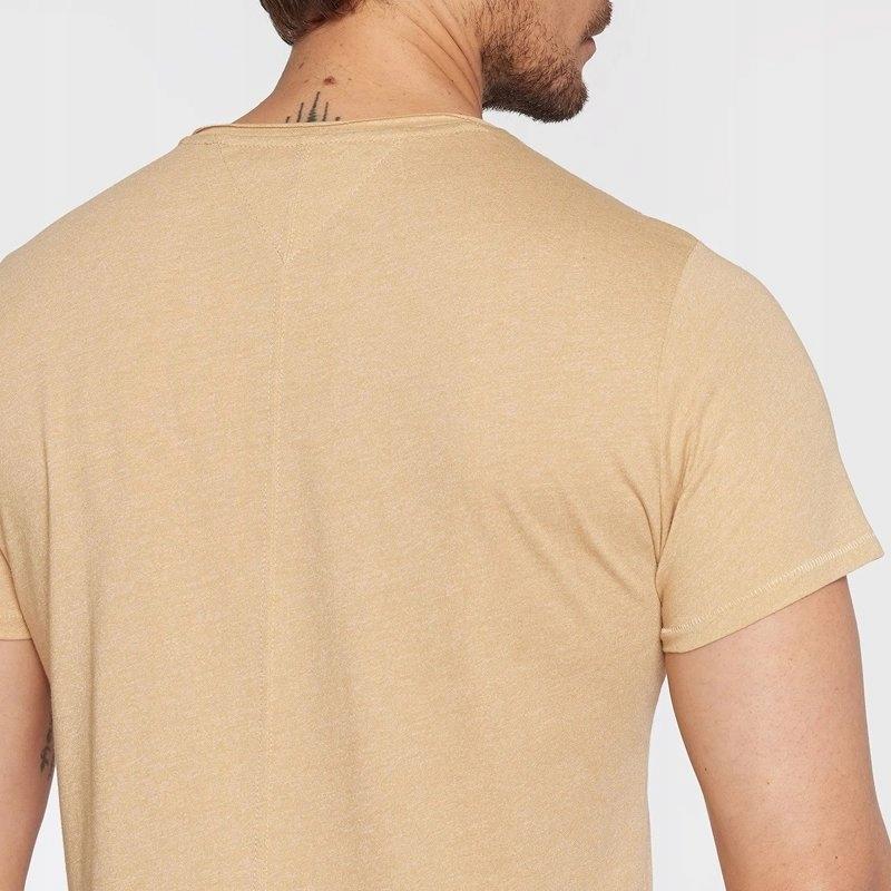 Tommy Jeans Men' T-Shirt Beige Dm0Dm09586-Ab4