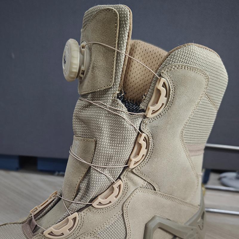 Hersteller Outdoor Militär Fans Stiefel Bergsteigerschuhe Kampf Wasserdicht Wandern OEM