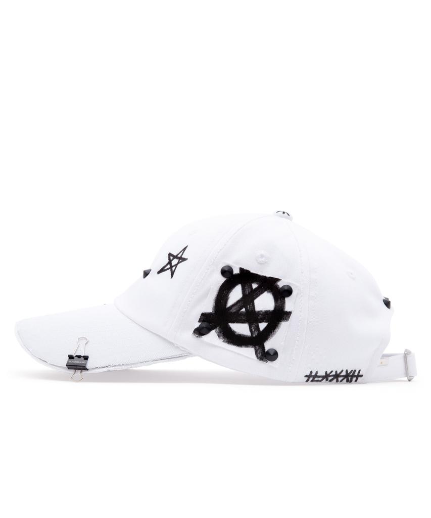 BLACKBLOND Vividi Reflection Logo No Simpati Cap (White)