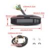 LED Digital Colored Display Tacho Hour Meter Gauge HighDefinition  Engine Inductive Speedometer for Motorcycle