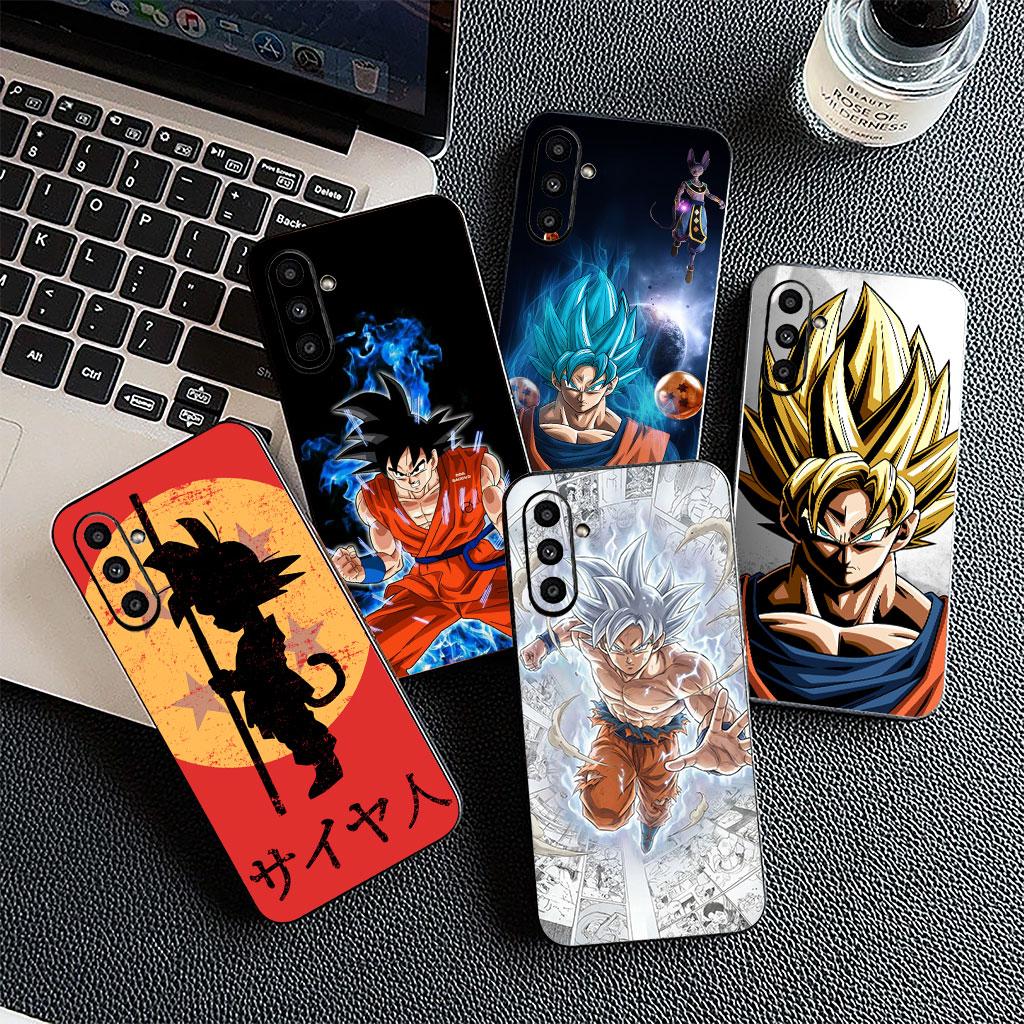 Cover for Samsung Galaxy S25 S24 S23 FE Ultra Plus S7 Edge S25+ S23+ A56 5G Case Dragons Gokus Balls DragonBalls Vegeta Super