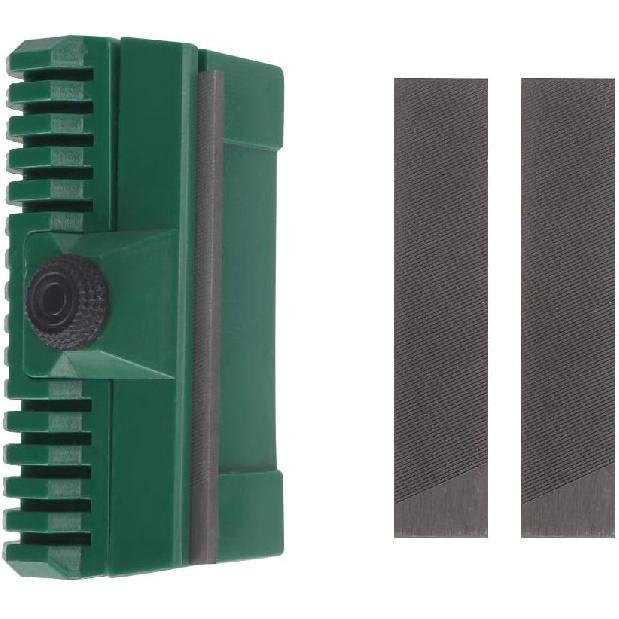 Chainsaw Bar Rail Dressers, Universal Electric Chainsaw Chain Guide Bar Rail Dresser File Steel Chain Saw Track Repairer Tool for //Echo Bars