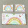 3PC Butterfly Rainbow Quilt Cover Dreamy And Comfortable Bedding Digital Printing Twin/Full/Double/Queen/King Size No Filling