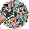 50 Packs | Vinyl Waterproof Stickers Laptop, Bumper, Water Bottle, Computer, Phone, Hard Hat, Car Stickers And Decals, (For Mining)