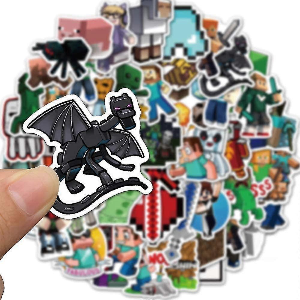 50 Packs | Vinyl Waterproof Stickers Laptop, Bumper, Water Bottle, Computer, Phone, Hard Hat, Car Stickers And Decals, (For Mining)