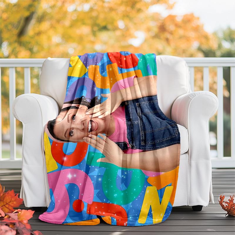 Di Più. Coperta Stampata Tema Rachel - Perfetta per Divano, Letto, Viaggio e Uso Esterno | Lavabile in Lavatrice, Accogliente e Durevole.