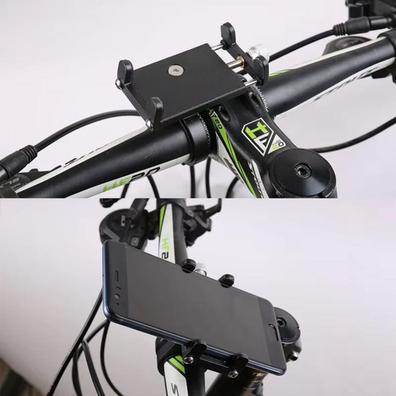 Bicycle phone holder Reliable Mount Universal MTB Mobile Cell GPS Metal Motorcycle Holder on Road bike Moto M365 Handlebar