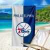 Philadelphia Basketball Team Quick-Dry Microfiber Beach Towel Super Soft & Absorbent for Bath, Beach, Travel Bath Time Accessory, Fan Gifts