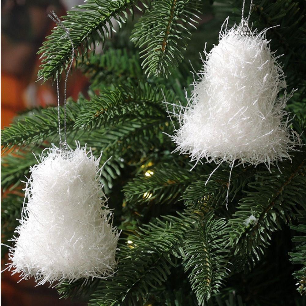 Bells Christmas Pendant Flower Christmas Tree Decorations Fashion Christmas Balls Home Decor
