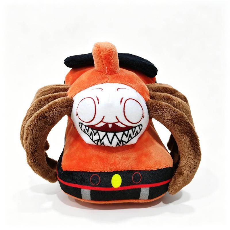 Treno Ragno Peluche Giocattolo Faccia Spaventosa Bambola Imbottita Morbida Soffice Stile Horror Collezionabile Regalo Per Adolescenti Decorazione Halloween