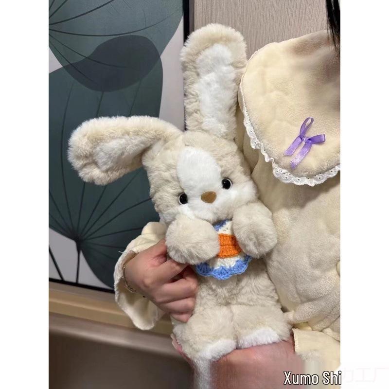 Adorable Rabbit and Puppy Sleep Companion Plush Toy – Free Shipping