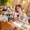 42CM Jouets en Peluche Souris Mignonne Jolie Robe Animale Souris Poupées Remplies Douces Cadeaux d'Anniversaire pour Enfants 1PC Cadeau de Noël