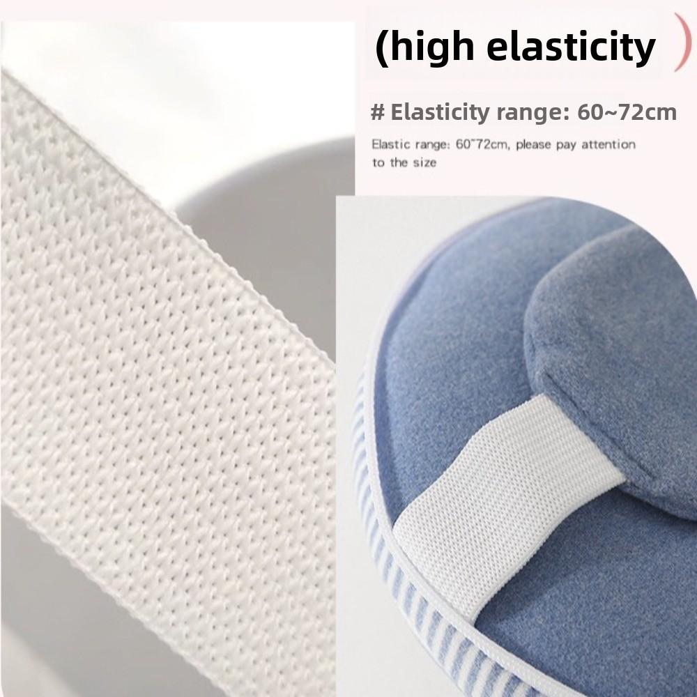 Stripe 2 In 1 Eye Mask Pillow Foldable Travel Folding Pillow Simple Neck Support Cushion  Adults