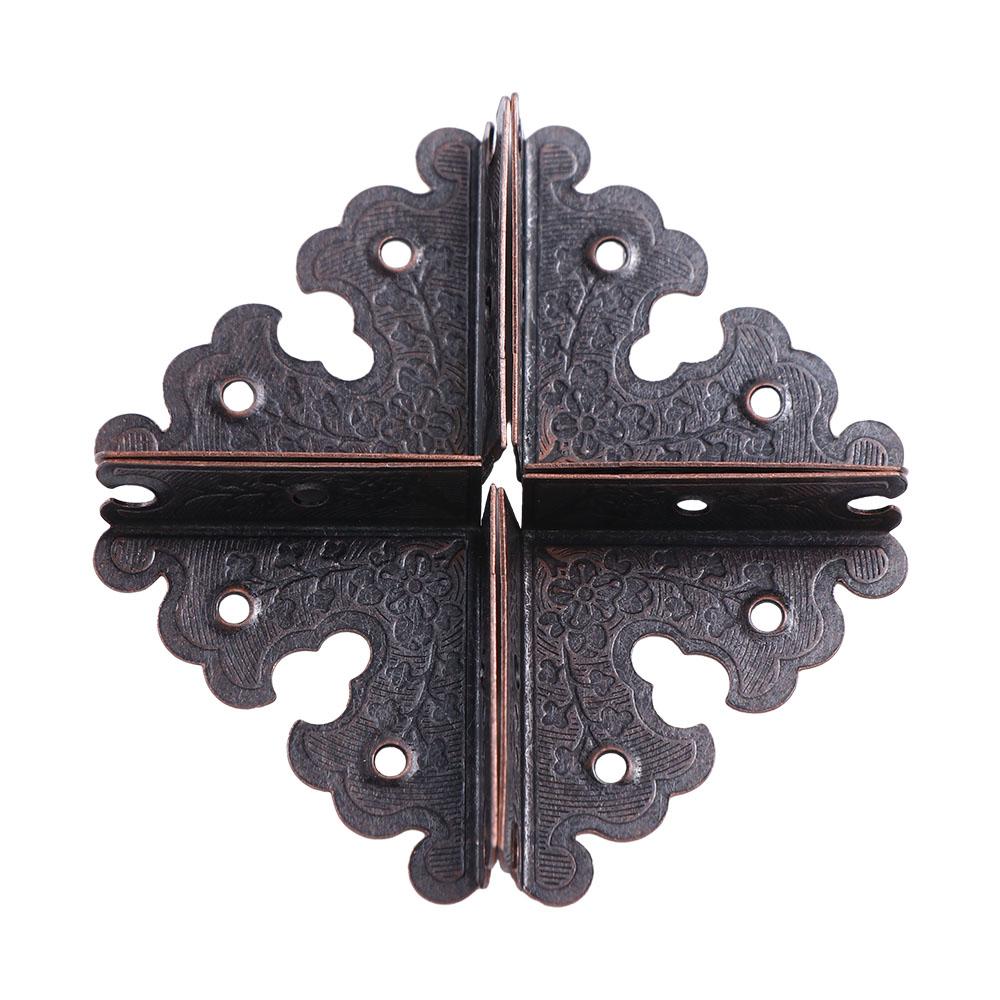 Furniture Decorative Triangle Corner Wooden Box Corner Protector Furniture Protector Antique Corner
