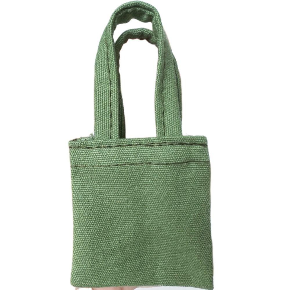 Miniature Doll Canvas Bag OB11 1/6 Doll Handbag Fashion Doll Backpacks