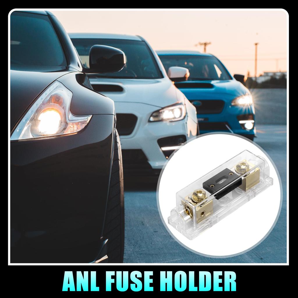 X AUTOHAUX Fuse Holder Fuse Box Fuse Cap Inline Fuse Holder ANL ANL Fuse