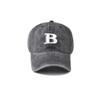 Embroidered B Denim Baseball Cap Vintage Snapback Caps Adjustable Peaked Hats  for Men Women