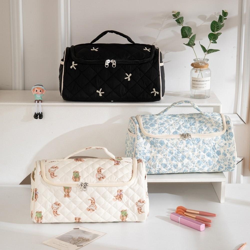 Large Capacity Travel Cosmetic Bag Portable Women Toilet Wash Bag Styling Tools
