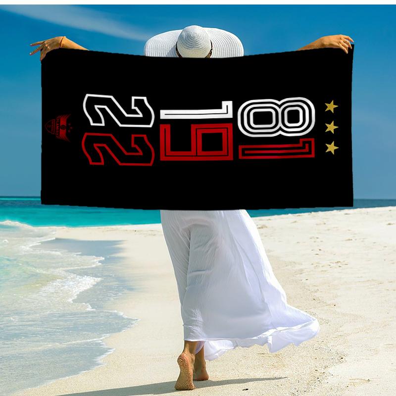 CRF Fashion Beach Towel: Ideal for Summer Adventures Soft, Absorbent and Quick Drying Suitable for Swimming and Bathing