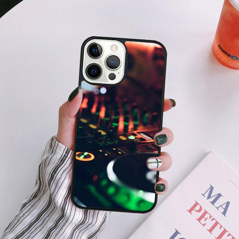 Electronic Music DJ Controller Mixer Phone Case For iPhone 17 Air 14 13 12 16Pro Max 15 Plus Max Cover coque