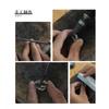 Adjustable Open Ring Men Women Sterling Geometric Vintage Wooden Texture Band Minimalist Couple Jewelry
