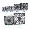 2pcs/pack 40mm 50mm 60mm 80mm 120mm PC Mesh Fan Dust Filter Dustproof Case Guard Grill Protector Cover 12cm Computer Plastic Front Plate