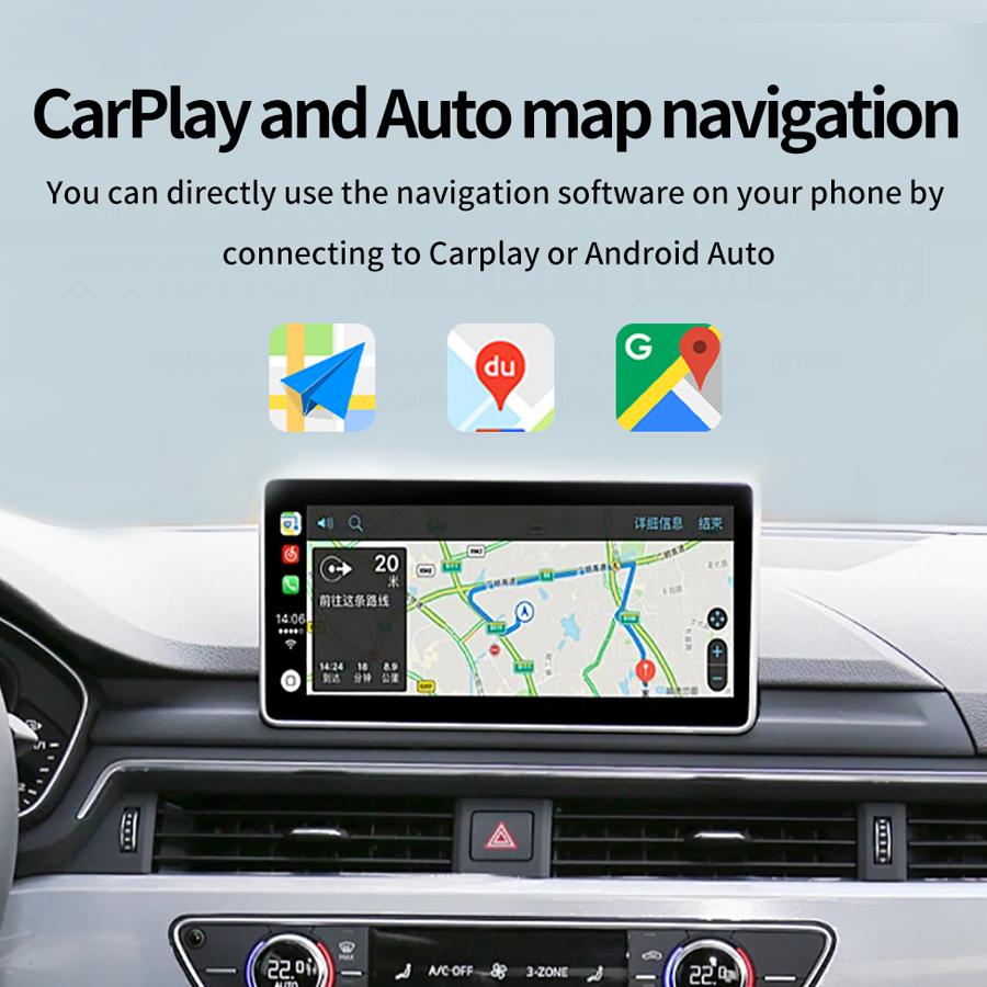 Kebidumei 2in1 Smart AI Box Wireless CarPlay &Android Auto Wireless Adapter Plug And Play WiFi Fast Connect Universal For Nissan