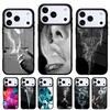 Smoke Plume Funny Phone Case for iPhone 17 Air 16e 15 14 13 Pro Max Back Cover for 12 11 Pro Coque