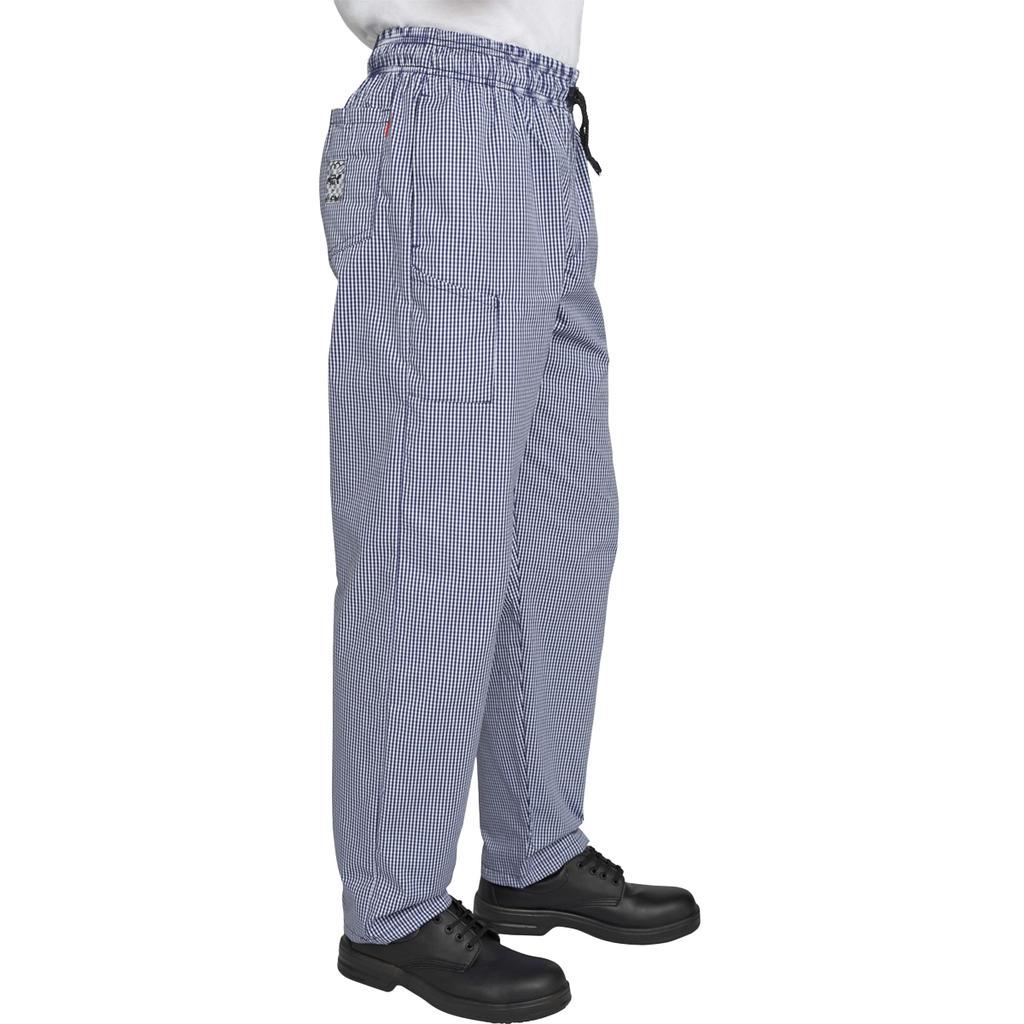 Le Chef Unisex Adult Professional Checked Chef Trousers