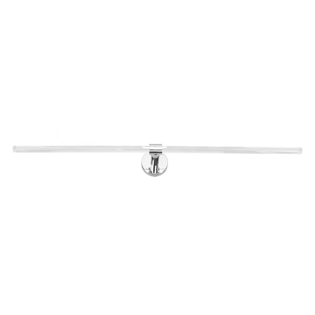 Acrylic Bathroom Towel Bar Multipurpose Minimalist Light Luxury Wall Mounted Bath Towel Holder Bar for Home Hotel 50cm