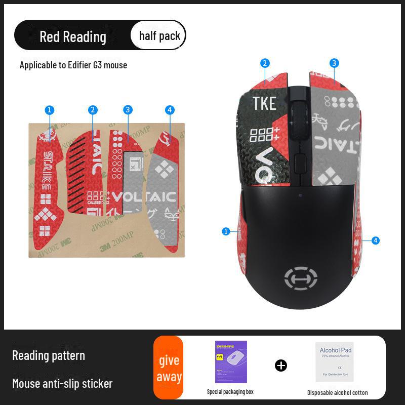 Edifier G3/G3M Anti-Rutsch- und Schweißabsorbierende Mausaufkleber