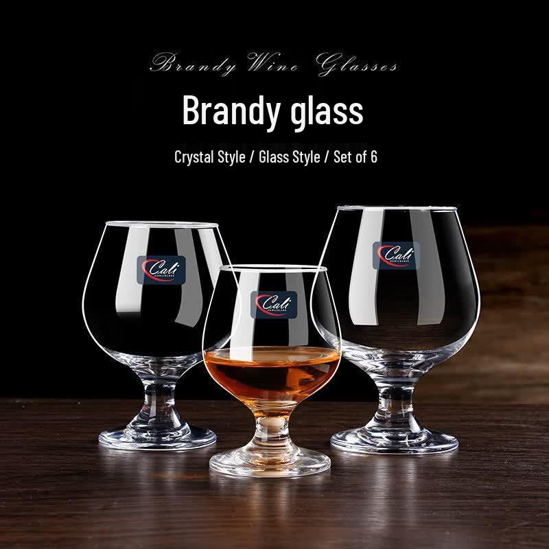 ZISIZ Crystal Glass Brandy & Whisky Glass Set