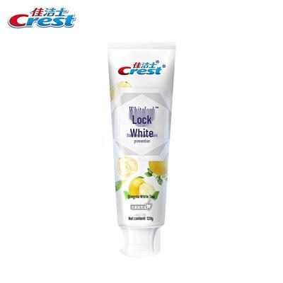 Crest Locked White Zahnpasta, Clear Pomelo Weißer Tee