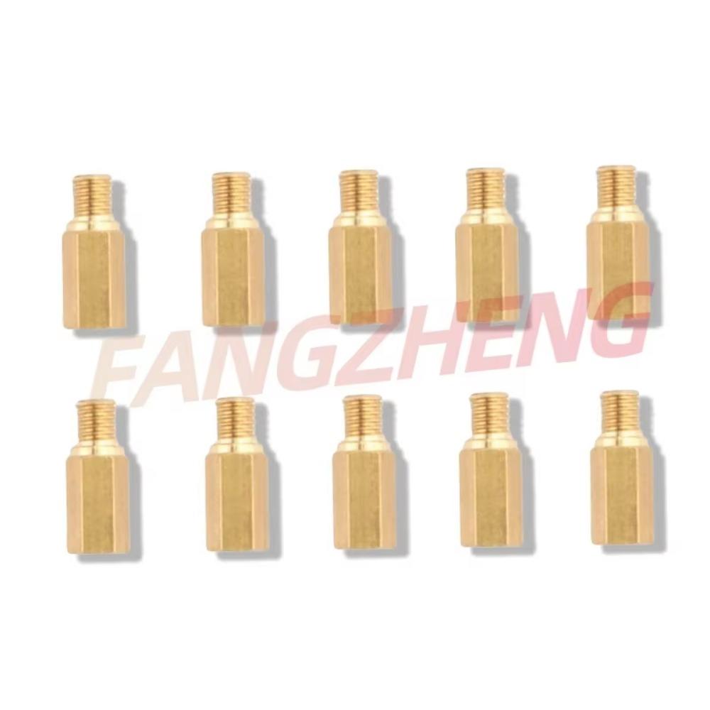 Pack of 10Pcs Main Jet For Keihin FCR OKO KOSO PE PWK Carburetor Hexagon Main Injector Nozzle Motorcycle ATV Go-Kart MOTORS